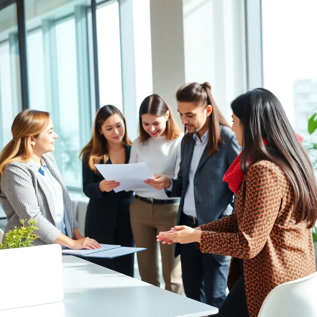 Многонациональная команда на тимбилдинге в Казахстане